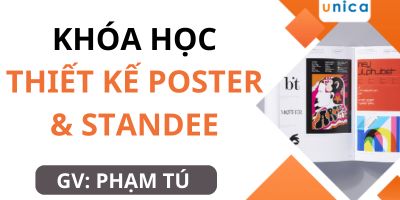 Khóa học Thiết kế Poster, Standee - Phạm Tú